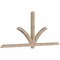 Ekena Millwork Redmond Smooth Timber Gable Bracket, Douglas Fir, 108"W x 45"H x 3 1/2"D x 3 1/2"F, 10/12 Pitch GBW108X45X0404RED00SDF - alternate 3